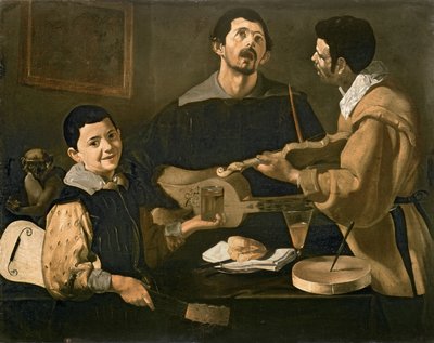 Three Musicians by Diego Velázquez